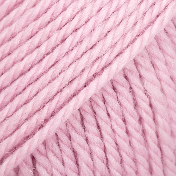 Drops Design Alaska Garn Unicolor Rosa Krita