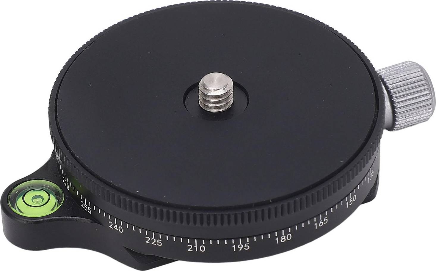 Camera Panoramic Panning Base with Level