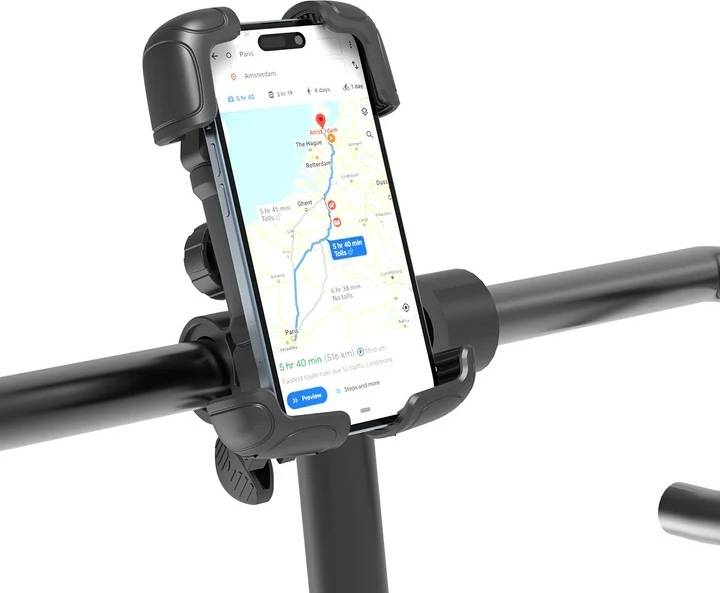 Mobilhållare cykel Rixus Mobilhållare Cykel Stabil Montering 360° Rotation RXHW24
