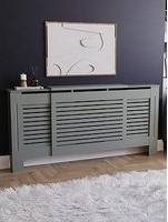Vida Designs Milton Adjustable Radiator Cover Olive Grey