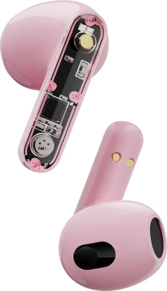 T150 TWS Transparent Pink In-Ear Headset