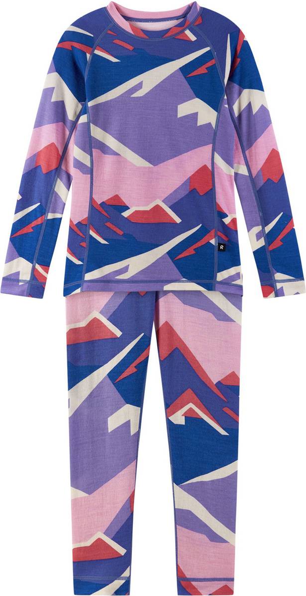 Reima Wool Base Layer Set - Breezy Violet