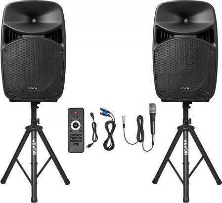 Sound mixer VEVOR Portable PA System 2000W Powered Sound Set