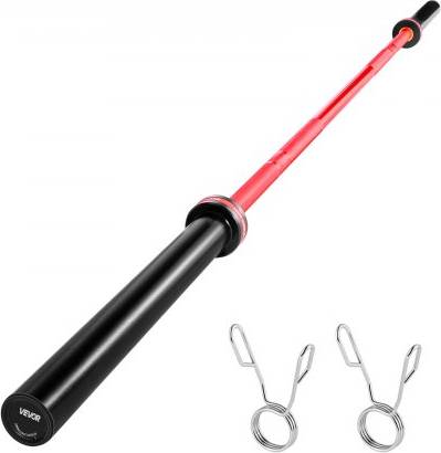 VEVOR 220 cm Skivstång Med Räfflat Grepp