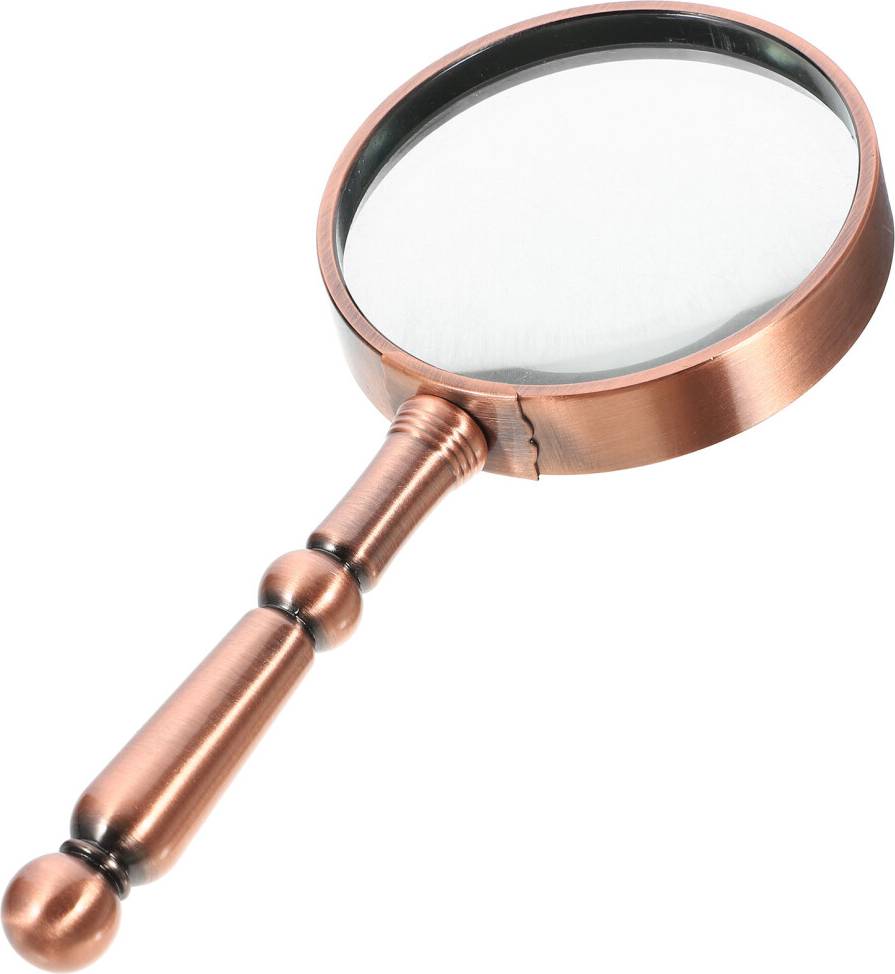 Inoomp Handheld Retro Reading Magnifying Glass