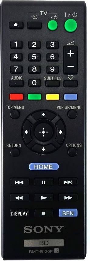 Sony RMT-B118P Blu-Ray Remote Control