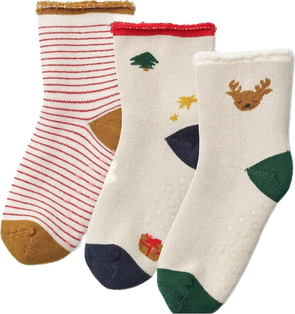 Liewood Eloy Baby Socks 3-Pack Multi Patterned - Multi/Patterned