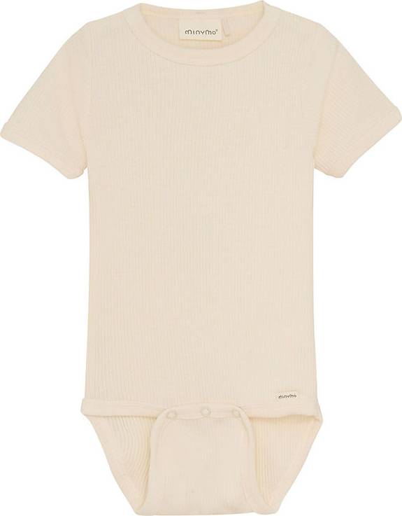 Minymo Body K/ä Rib White Swan