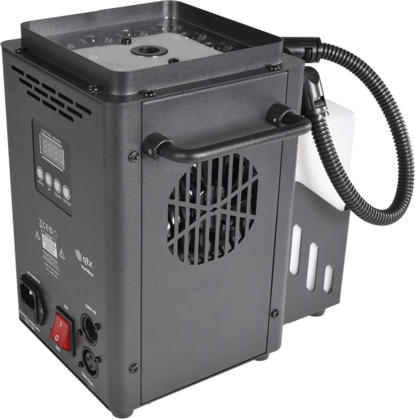 QTX VertiBox Compact Vertical LED Fog Machine