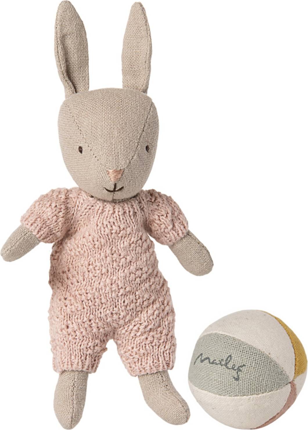 Maileg Rabbit Set Micro Sand Rose