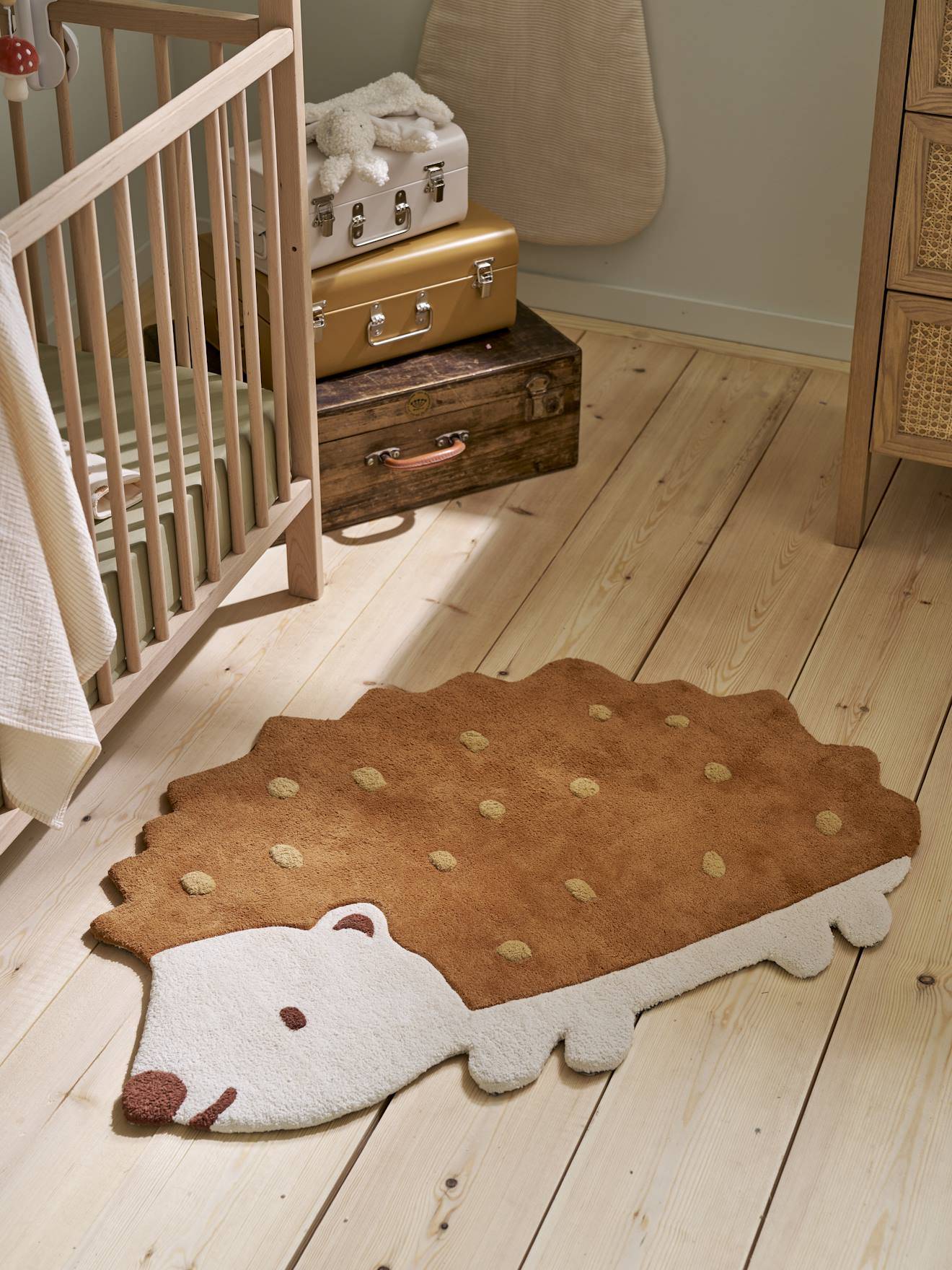 Vertbaudet Hedgehog Rug Mocha
