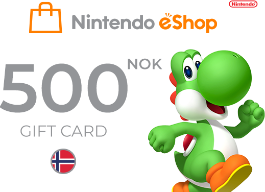 Nintendo eshop card Nintendo eShop Card 500 NOK Key