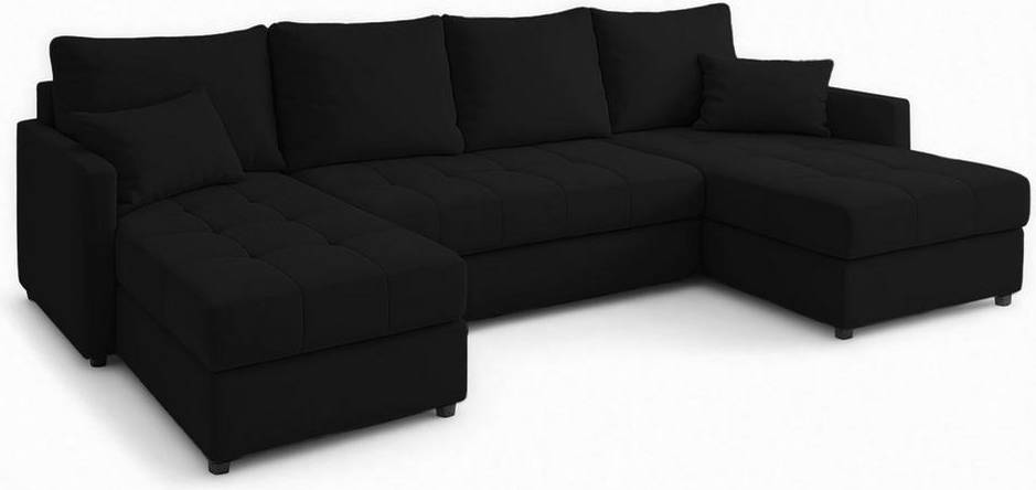 Wohnlandschaft AX Living Wohnlandschaft Graphit Sofa