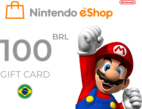 Nintendo eShop Card 100 BRL Key Brazil