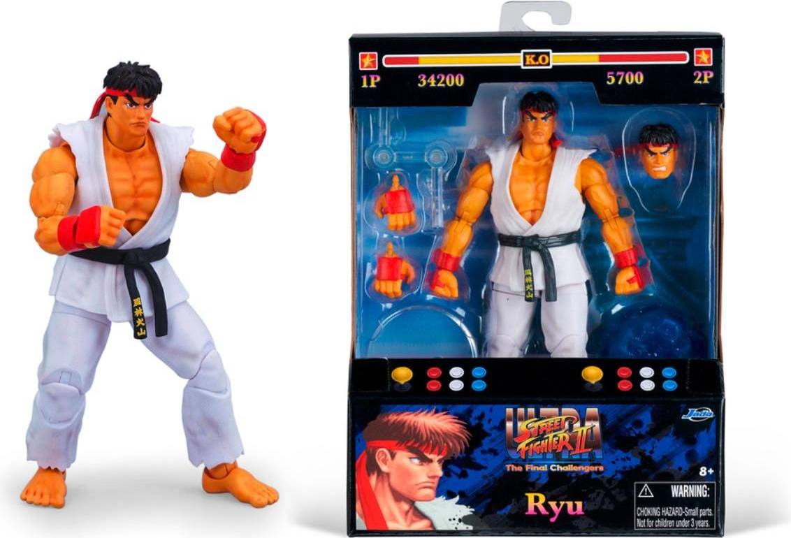 Street fighter vi Jada Street Fighter II Ryu 6 Figure