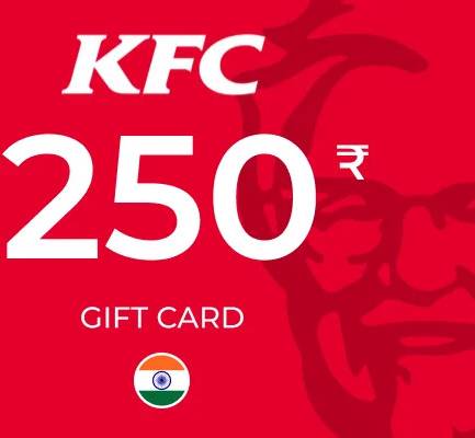 KFC Gift Card 250 INR