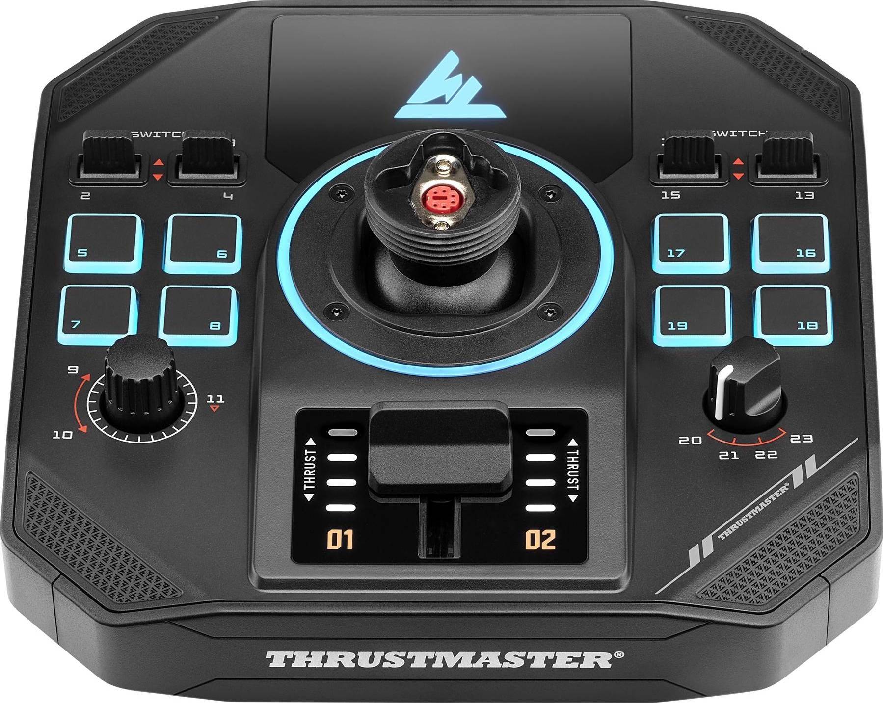 Pc joystick flight Thrustmaster Sol-R 5 Base Joystick - Sølv/Sort