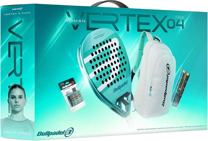 Bullpadel vertex Bullpadel Vertex 04 Pack Woman Racket