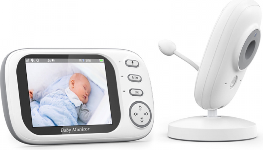 3.5 Inch IPS Screen Video Baby Monitor