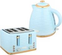 Homcom 3000W 1.7L Kettle And Toaster Set