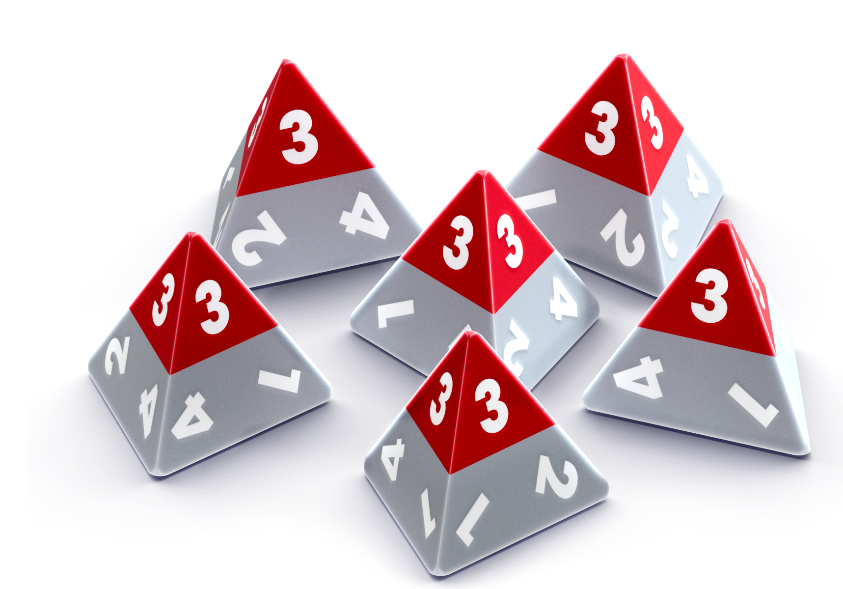 Modiphius Entertainment Triangle Agency Dice Set