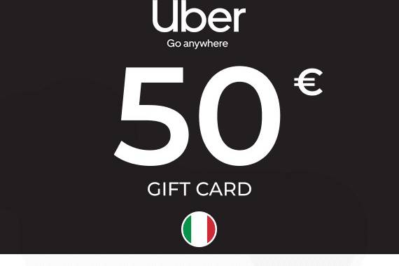 Uber Rides Gift Card 50 EUR