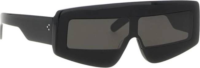 Rick Owens Rectangle Frame Solbriller - Sort