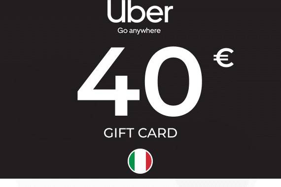 Uber Rides Gift Card 40 EUR