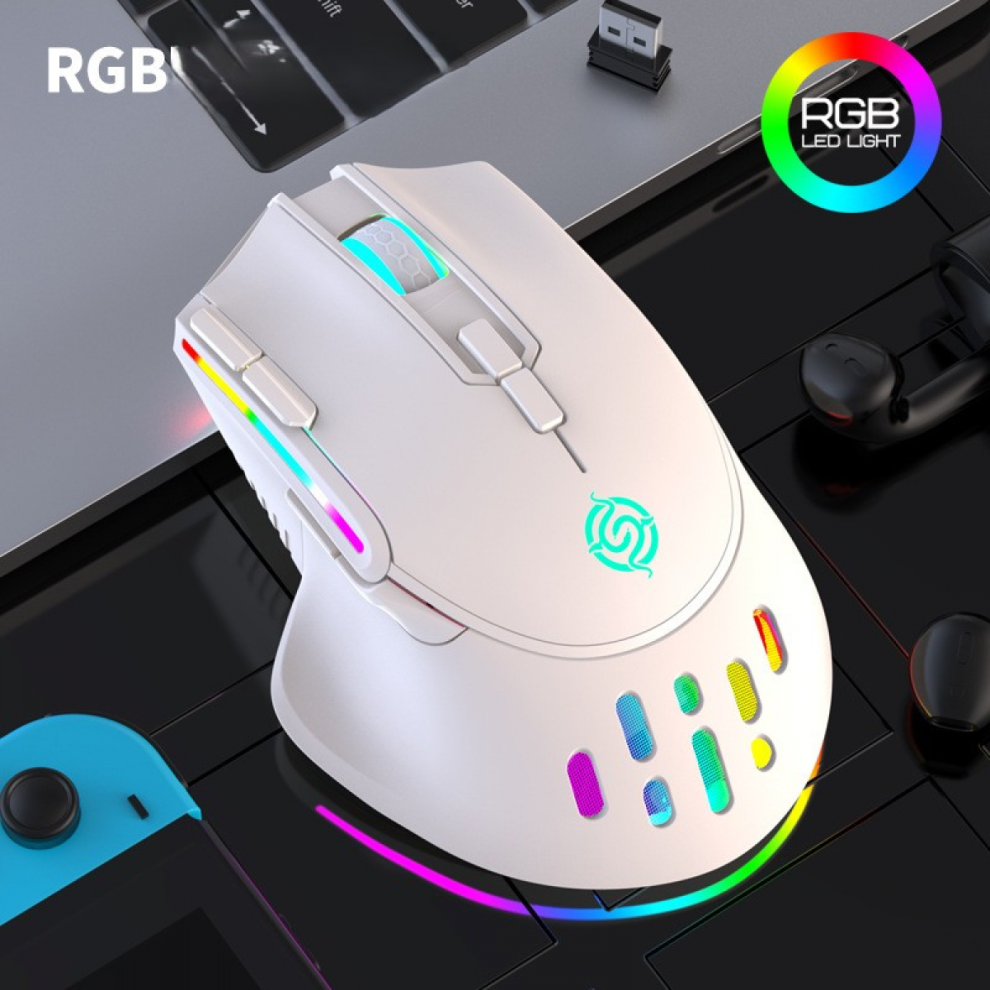 Mouse Da Gioco Wireless RGB Ricaricabile