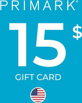 Primark Gift Card 15 Dollar Key