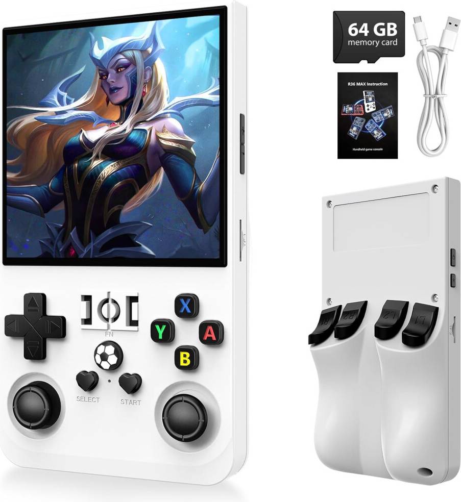 Five Leaf R36MAX Retro Handheld Game Console