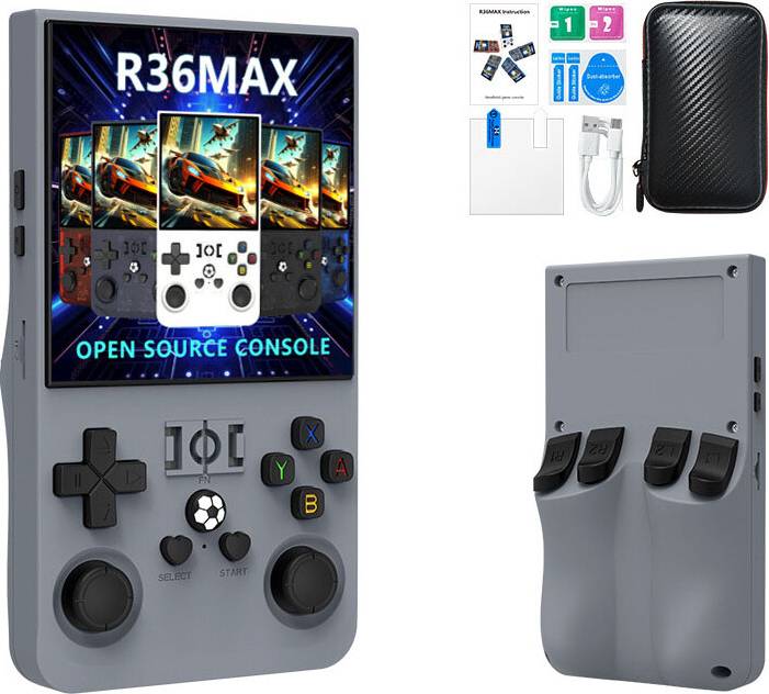 Gaming handheld Five Leaf R36MAX Retro Handheld Game Console