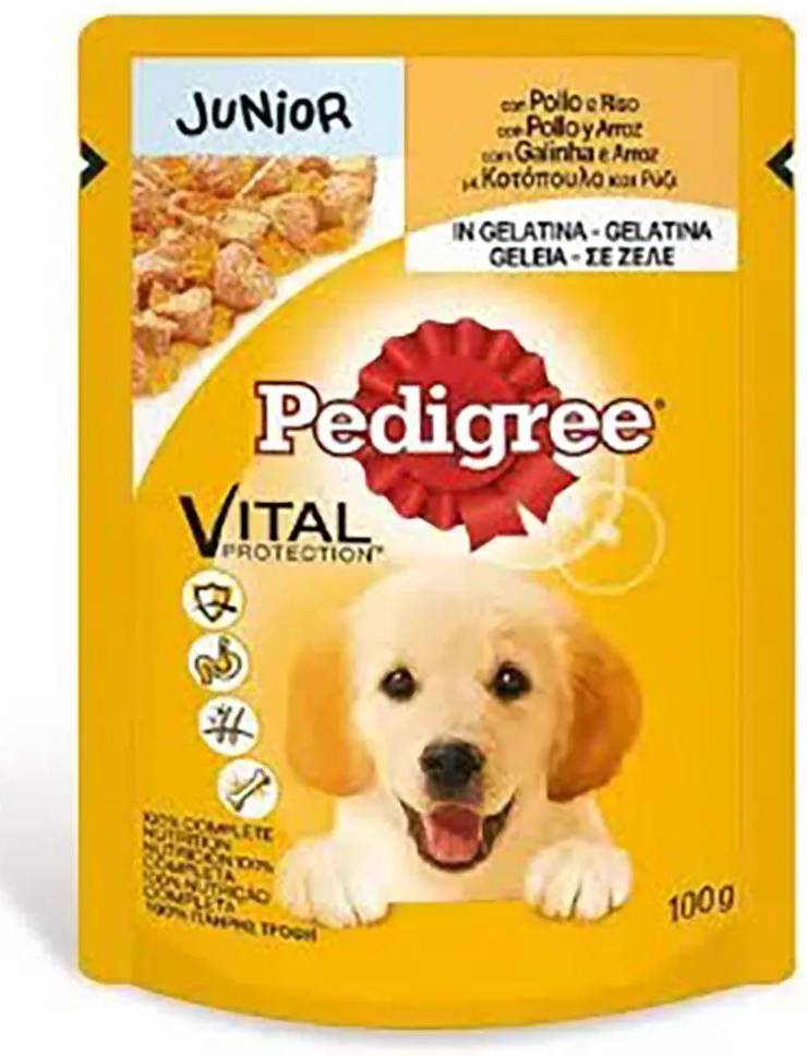 Junior Snacks Pollo e Riso 4x100g 13 Units Giallo