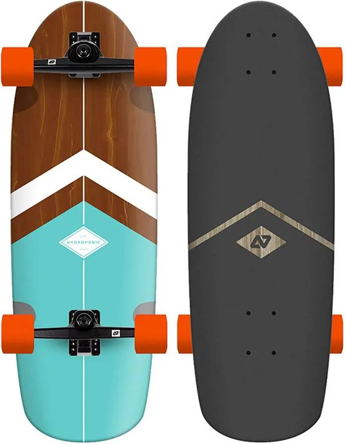 Hydroponic Rounded 30 Surfskate Gray