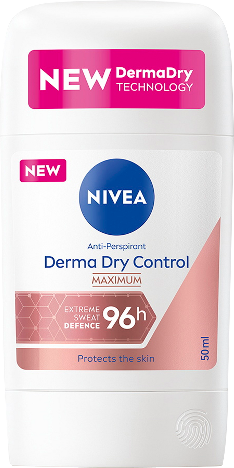 Maximum protection antiperspirant Nivea Derma Dry Control Maximum Protection Stick 50ml