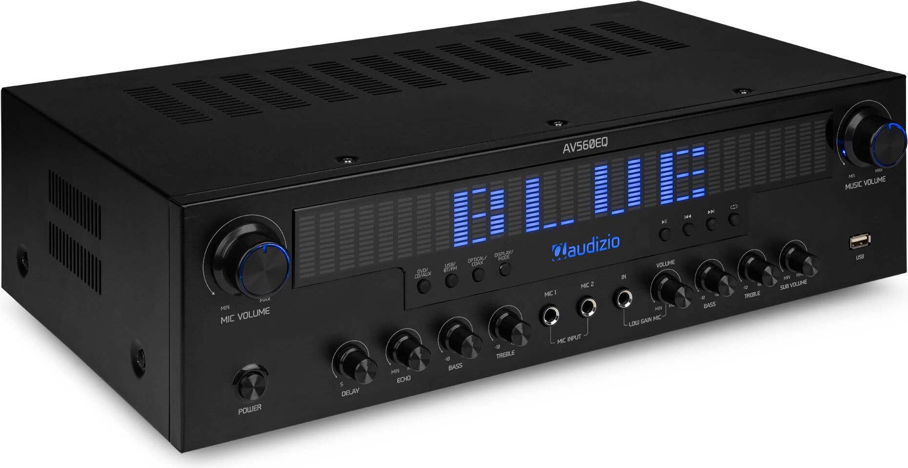 Audizio AV560EQ 5.1-Channel Home Amplifier System