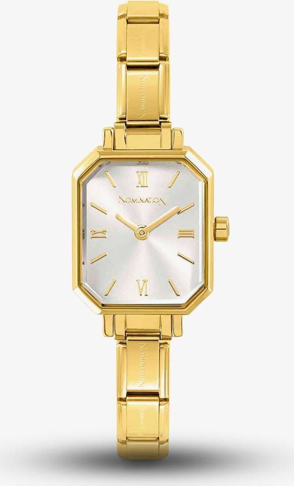 Nomination Rectangular Silver Dial Watch