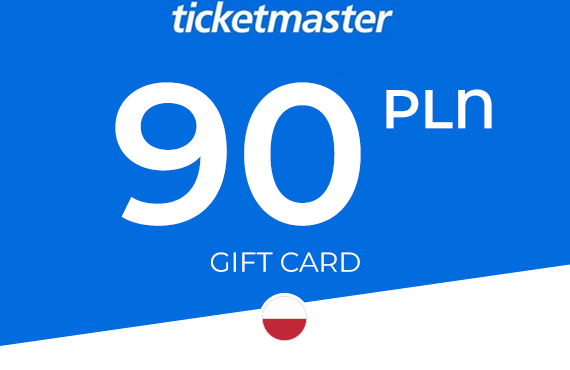 Ticketmaster Gift Card 90 PLN