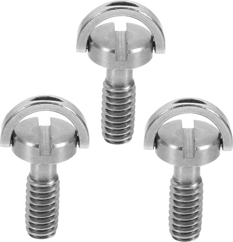 3-Pack 1/4 Inch D-Camera Screws