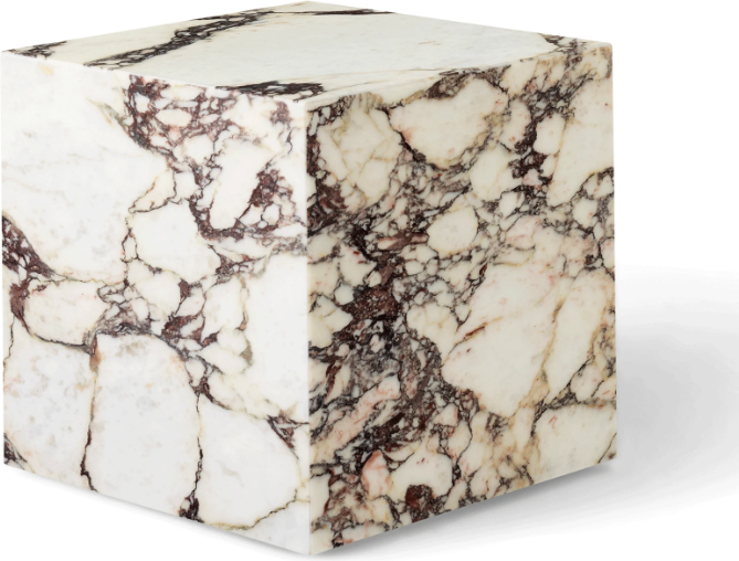 Plinth Multicolore Rosa Cubo