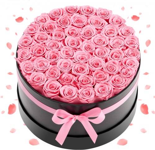 Forever VEVOR Forever Flowers 50 Preserved Roses Box