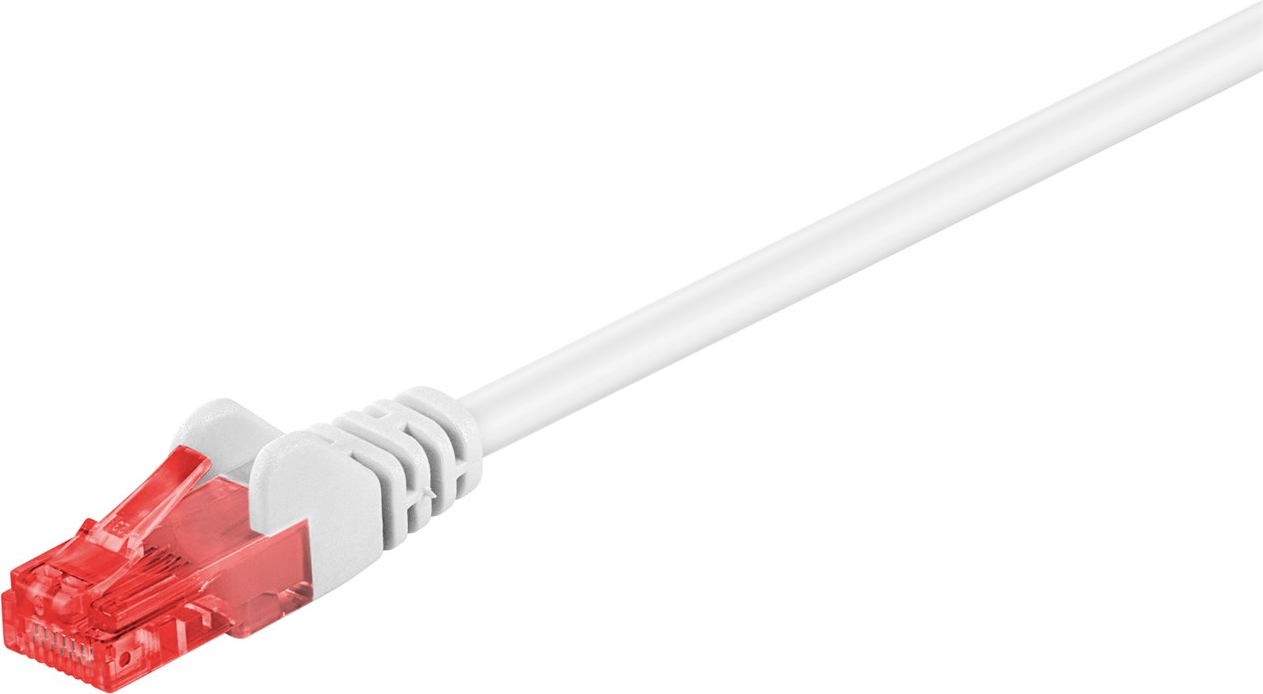 CCA Patch U/UTP CAT6 RJ45 - RJ45 M-M White