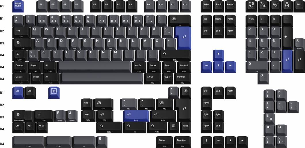 Keyreative KAP Disconnected Dark Base Kit