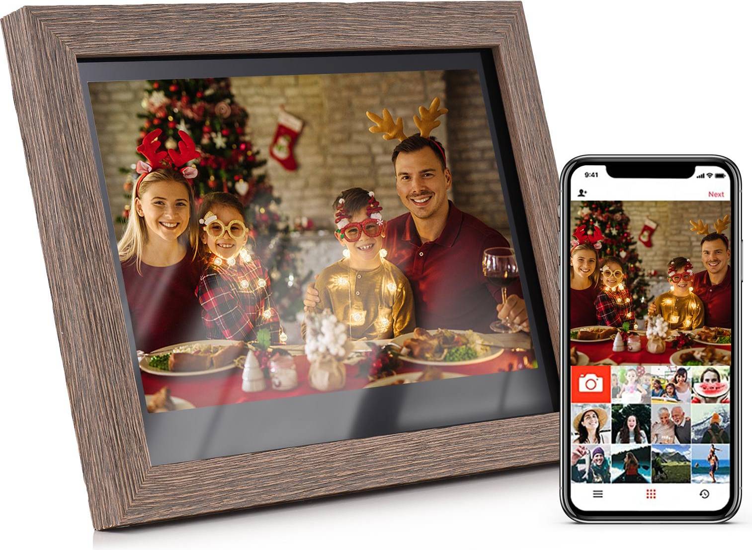 Andoer 10.1 Inch WiFi Digital Photo Frame