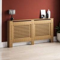 Vida Designs Milton Radiator Cover Unfinished Extra Large Brown