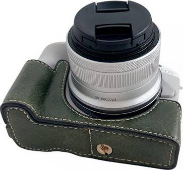 EOS R50 Leather Half-Body Cover Green