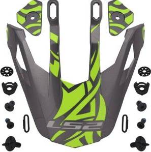 LS2 MX702 Rangi Helmtoppen