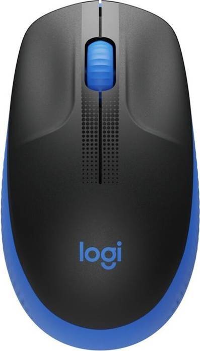 Logitech M190 Full-Size Wireless Optical PC Mouse Blue
