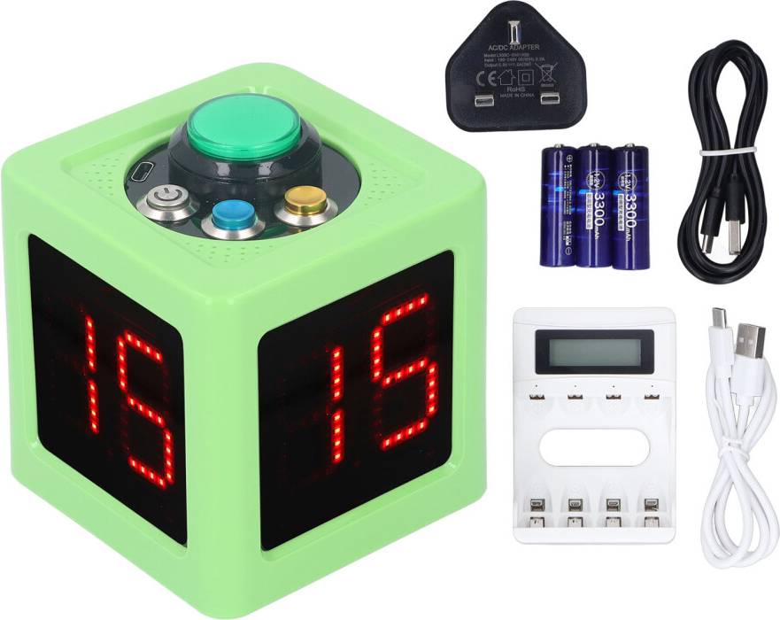 Cube timer Cube Timer 1.4 Inch LED Stopwatch