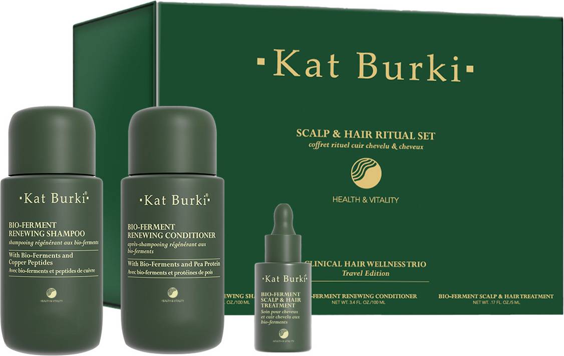 Kat Kat Burki Scalp Hair Ritual Set Shampoo